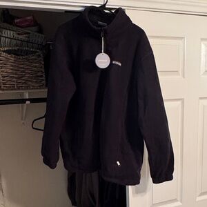 Columbia Black Full-Zip Fleece Jacket